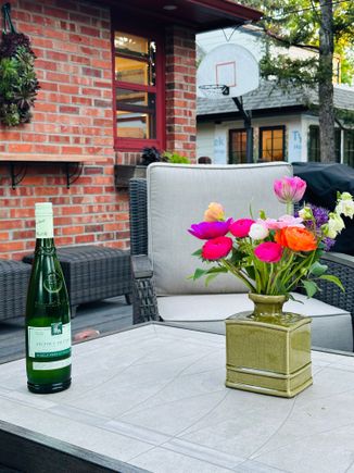 Last night on the deck. 