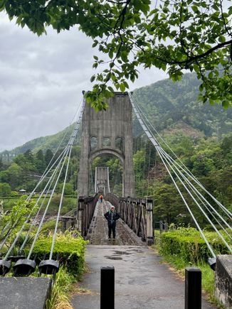 Momsuke Brdige over the Kiso River