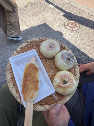Oyaki and Gohei mochi - so delicious!