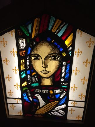 Joan of Arc at the Reims Cathedral