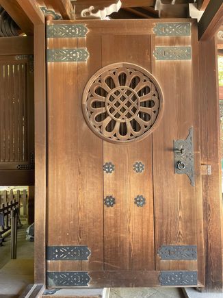 One of the doors into the Shrine.  The workmanship is top notch.