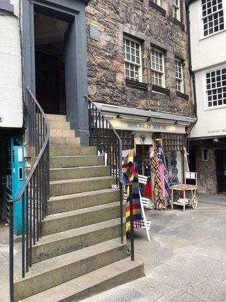 This store is located in the oldest building in Edinburgh