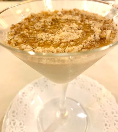 Bin Santo pan a cotta