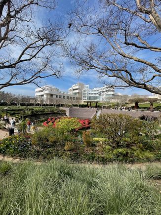 Central Garden Getty Museum