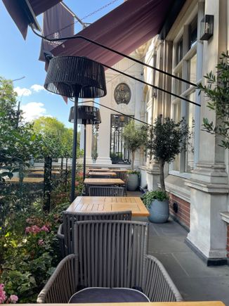 The terrace at The Cadogan 