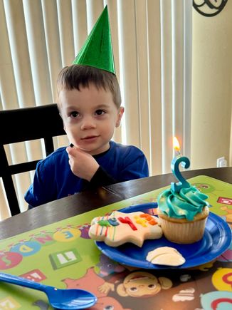 He’s already 2!!!
