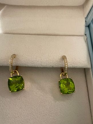 Peridot earrings from Kiki McDonough