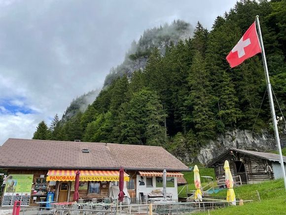 It is a private road, so pay your toll here 