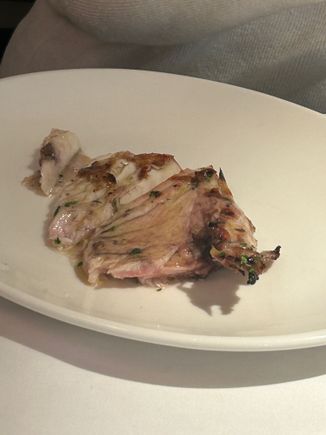 Ventresca after de-boneing, as tender as foie