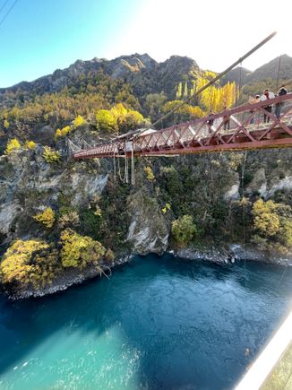 Kawerau Gorge where the bungy jumping happens.