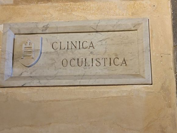 Medieval eye clinic Siena 