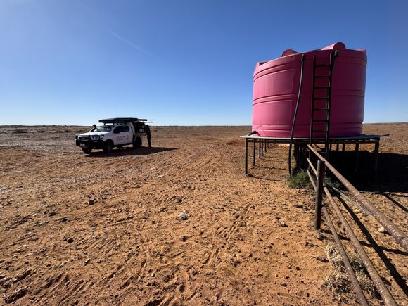 Lunch on the Oodnadatta Track