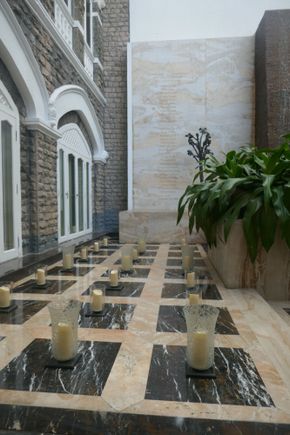 Memorial to the victims of the attack 