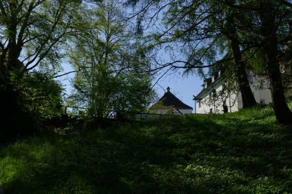 Pretty view from the moat walk