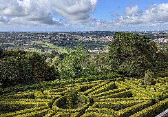 Views from Tivoli Palacio De Seteais Hotel overlook