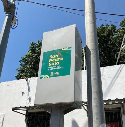 A bit of local pride.  Whether or not San Pedro Sula really is "advancing the most," as stated, I personally thought it was doing rather well, everything considered. 