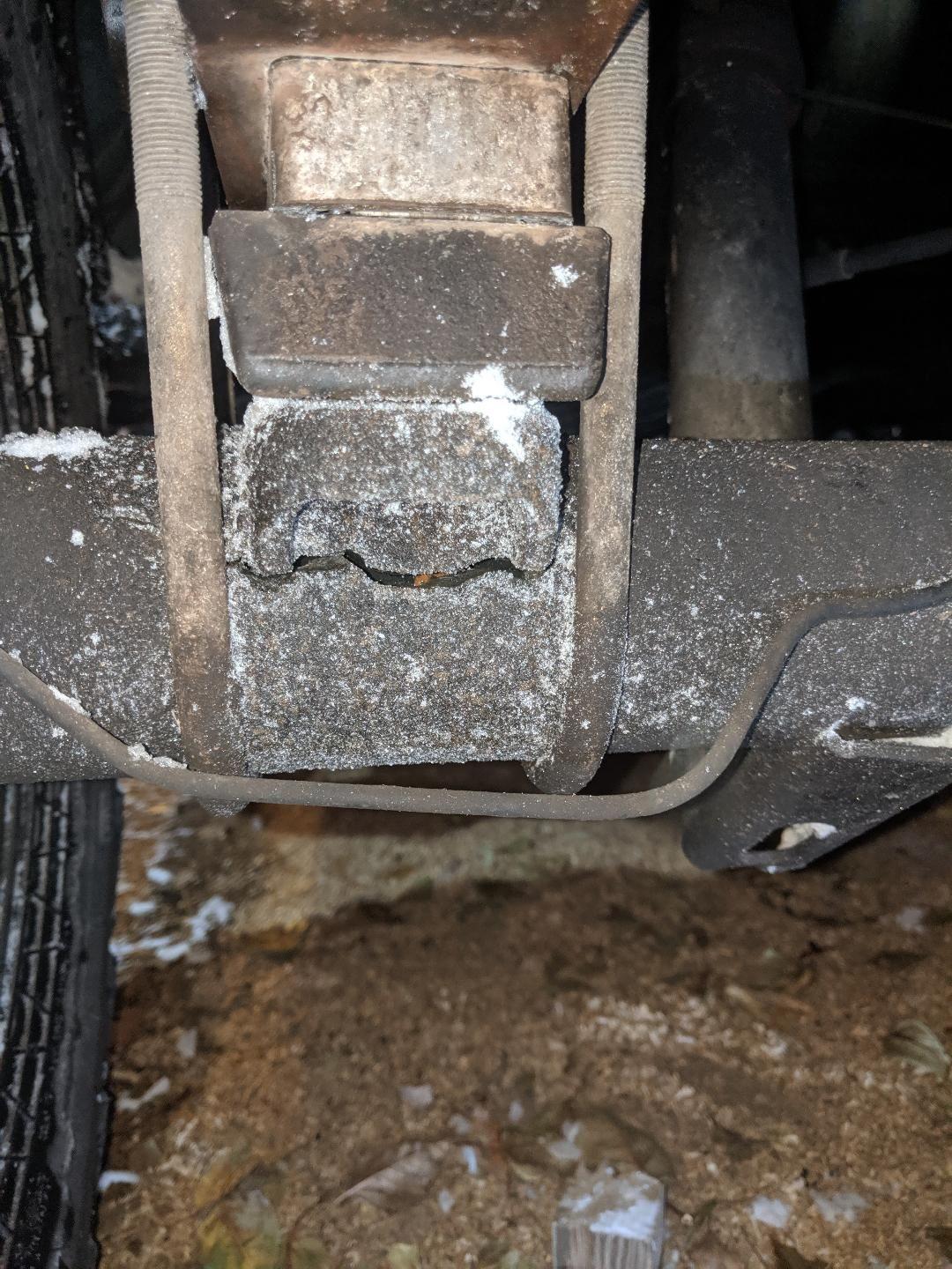 Crack in axle.. Ford Truck Enthusiasts Forums