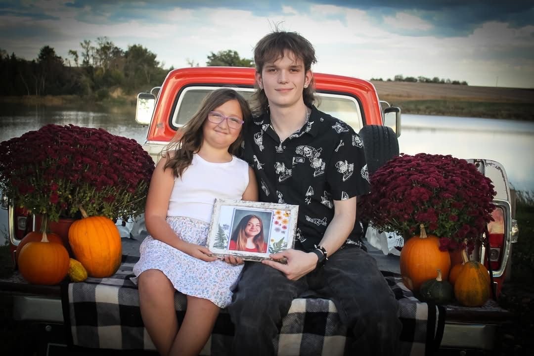 Pictures from our photo shoot. The wind messed up most of the PICs. These are my 3 kids. 