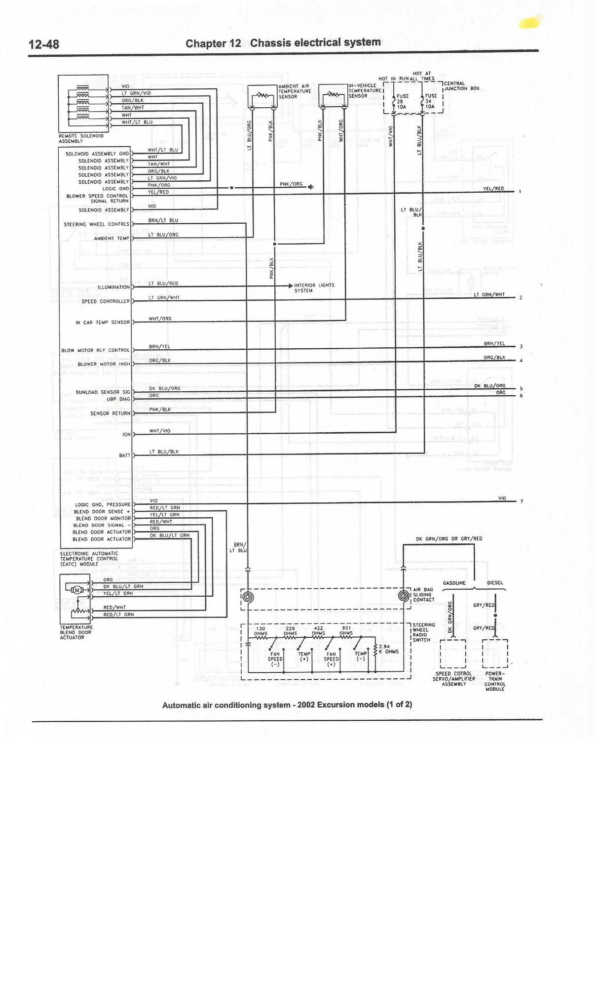 Complete Excursion Wiring Diagrams so far - Page 2 - Ford Truck