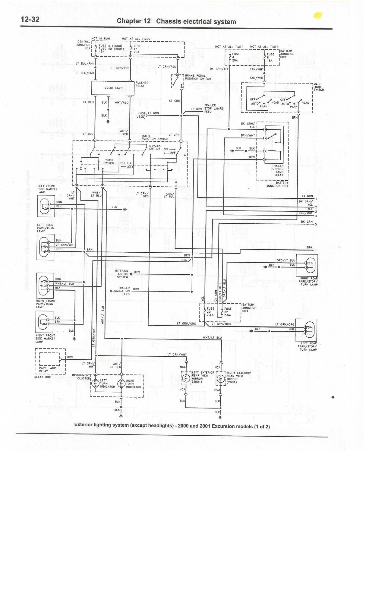 Complete Excursion Wiring Diagrams so far - Ford Truck Enthusiasts