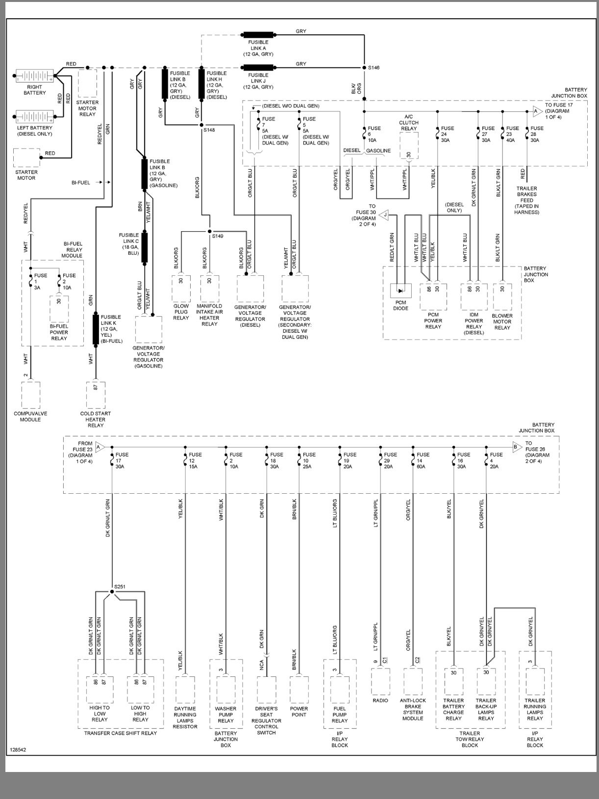 Charging System Fusible Links - where are they? - Page 2 - Ford Truck