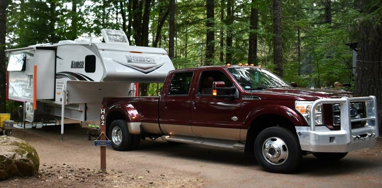 Weighing truck and TC on CAT scale - Ford Truck Enthusiasts Forums
