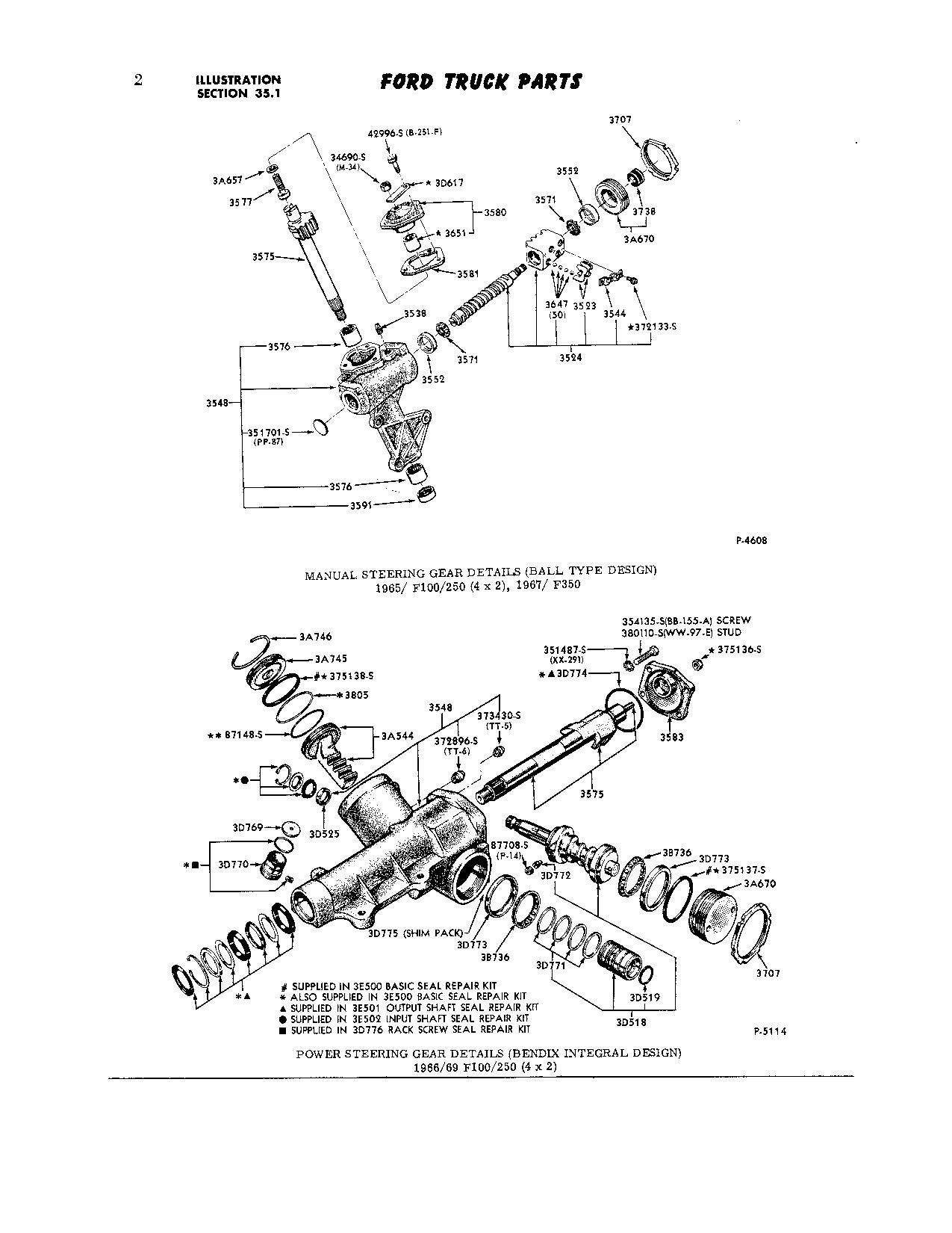 a rebuild kit for steering box Ford Truck Enthusiasts Forums