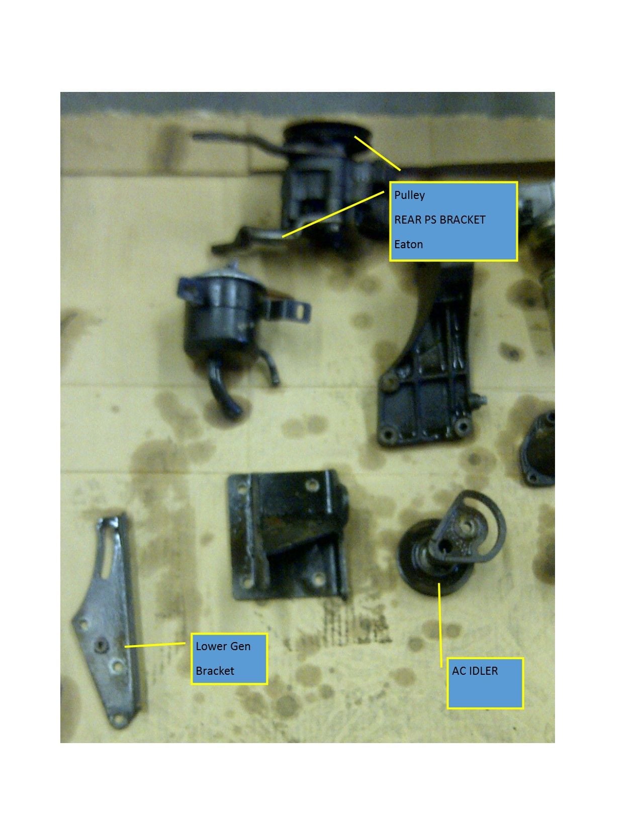 Engine - Power Adders - early Small Block brackets needed! - Used - Lancaster, SC 29720, United States