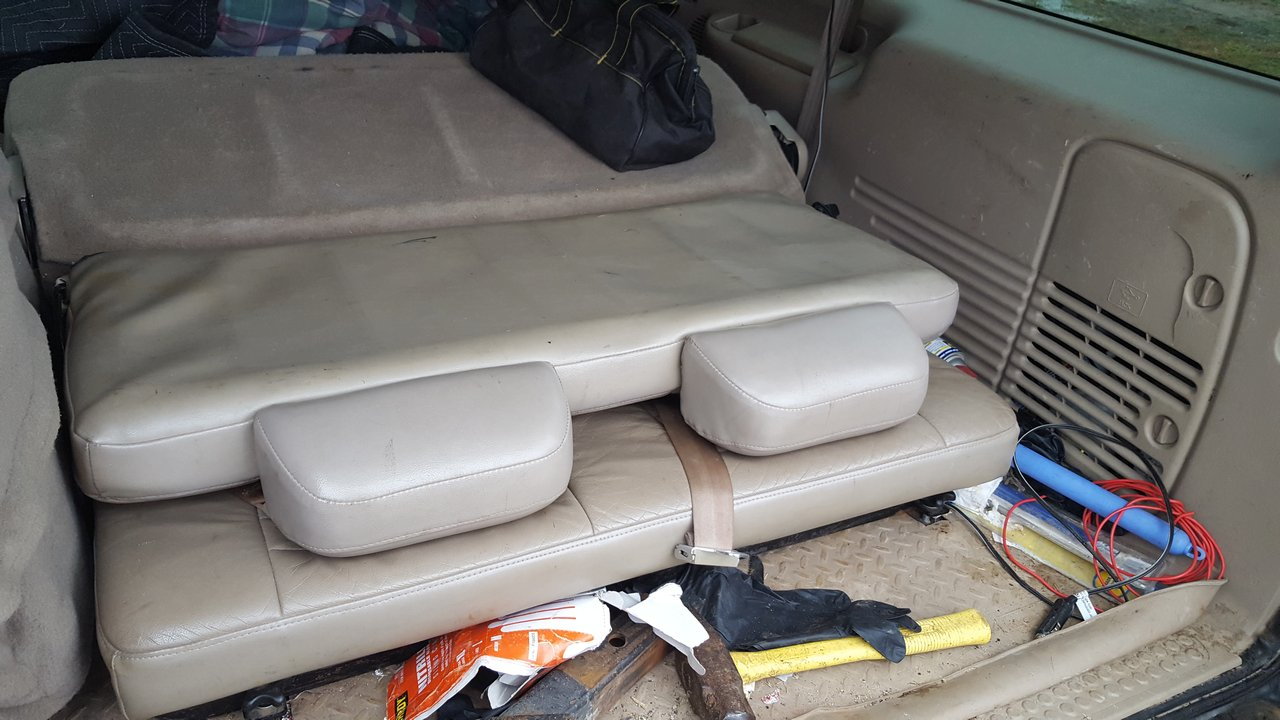 ford excursion 4th row seat