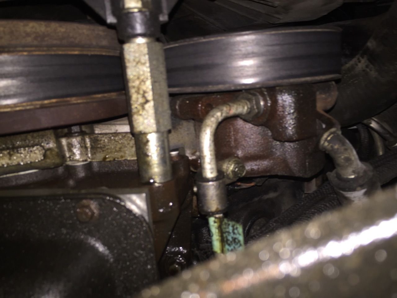 Oil Leak around Cam Sensor Ford Truck Enthusiasts Forums