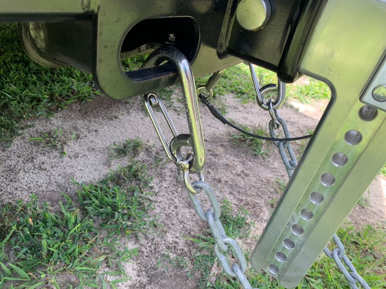 Safety chain on new Ford hitch - Page 2 - Ford Truck Enthusiasts