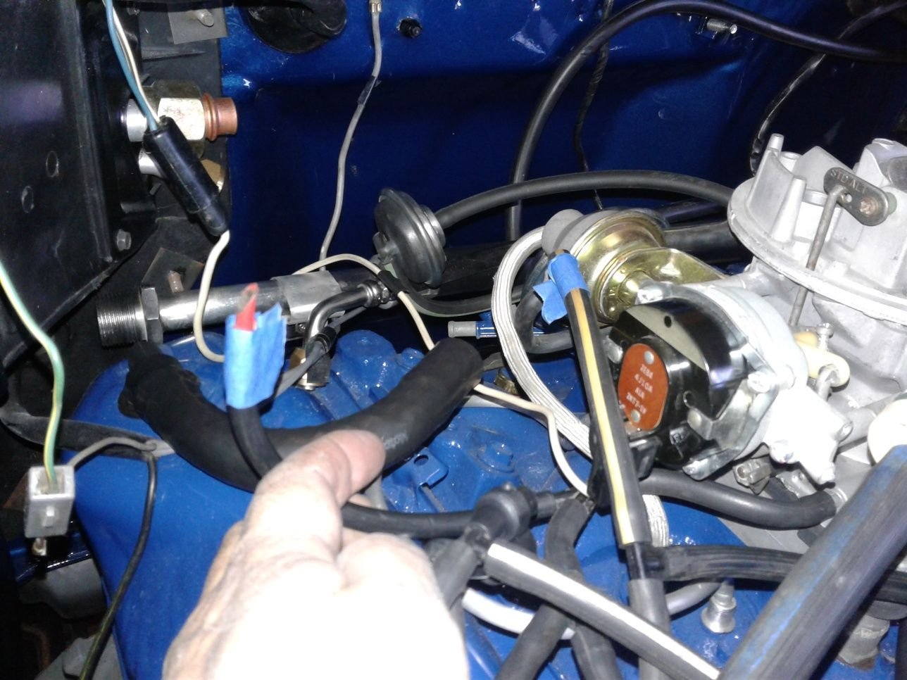 79 F250 With MT & A/C Can Anyone ID Where These Vacuum Hoses Go