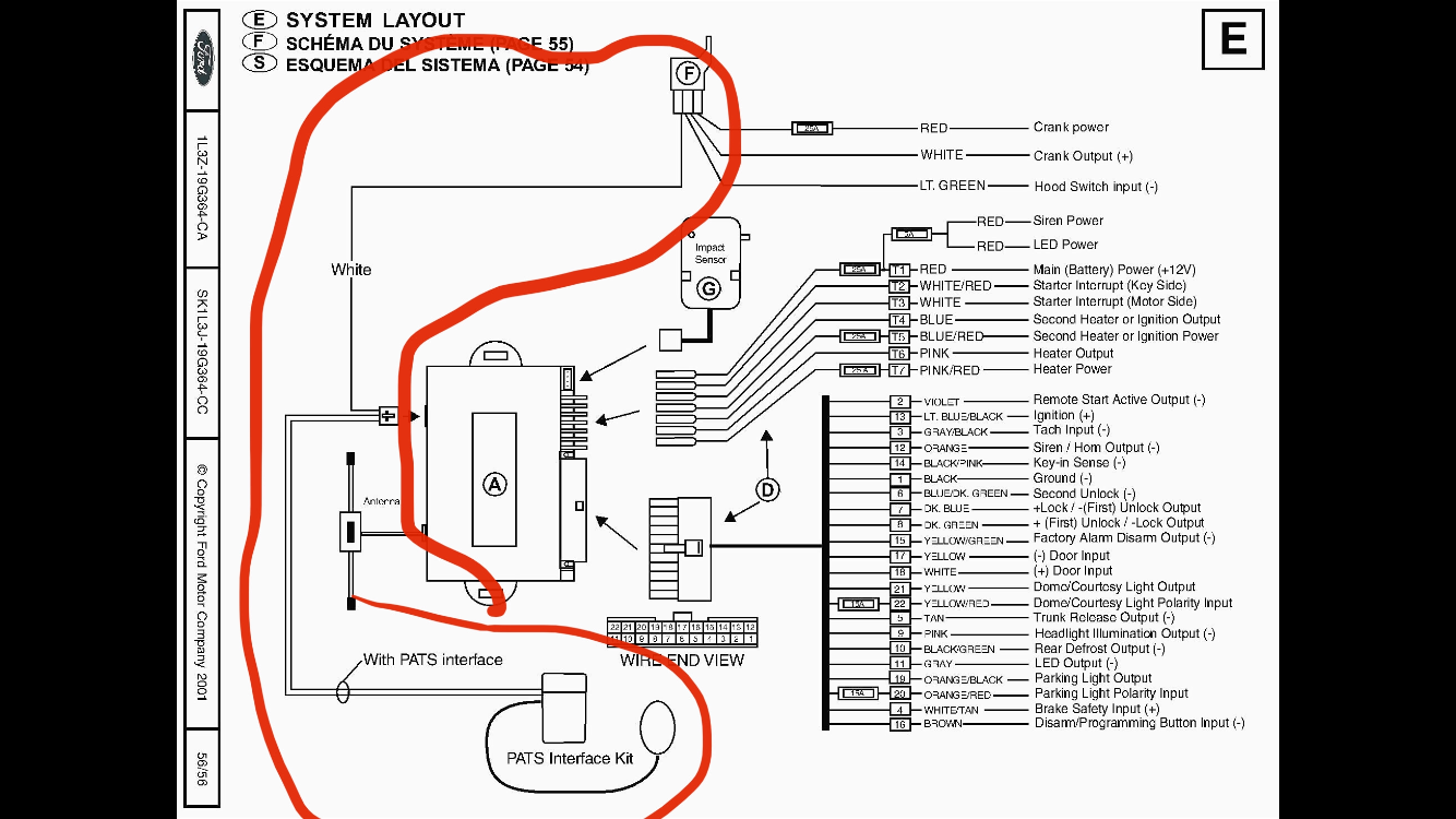 Ford PATS Transceiver wiring - Ford Truck Enthusiasts Forums  2002 Ford F150 Passive Anti Theft System Wiring Diagram    Ford Truck Enthusiasts