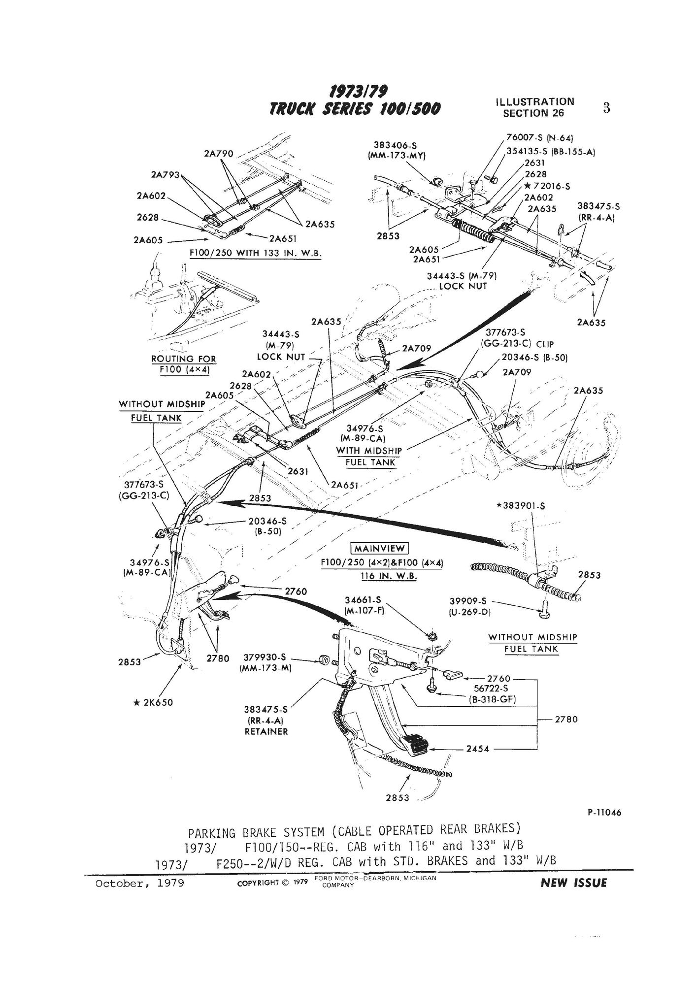 1976 F150 4x4 short bed parking brake - Ford Truck Enthusiasts Forums