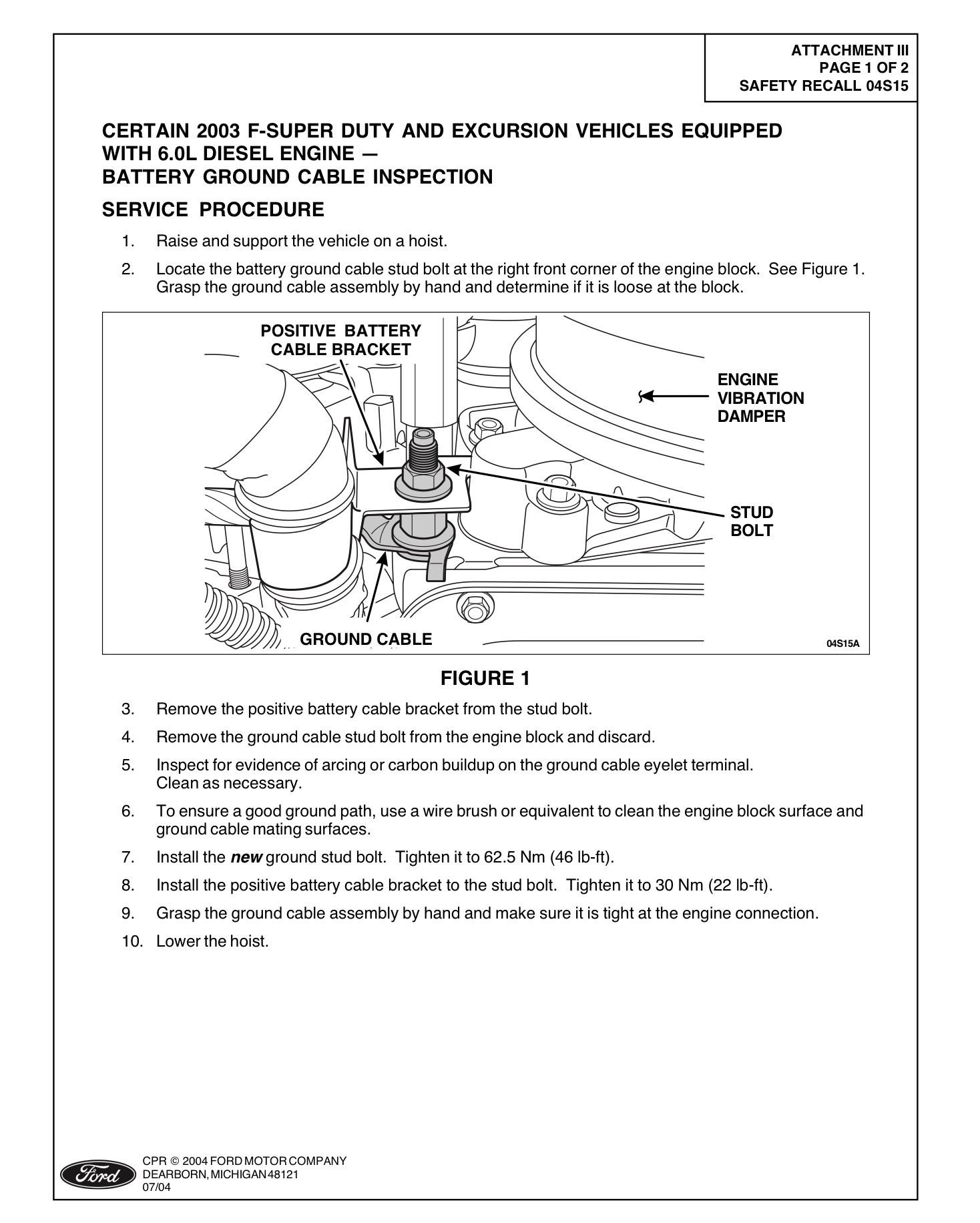 HELP! Battery Cable Routing from Starter to Passenger Battery - Ford ...