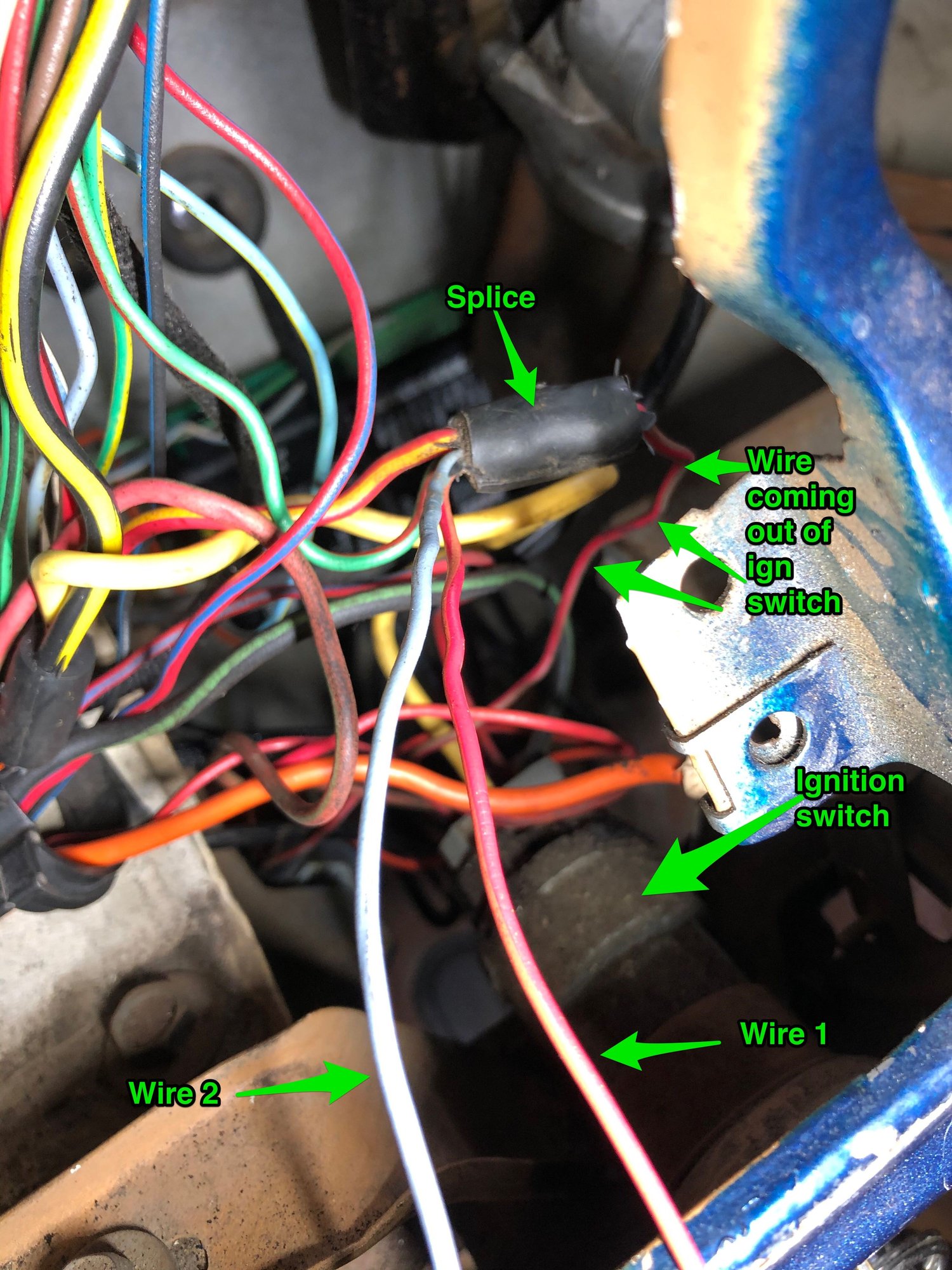 Wires and key positions Ford Truck Enthusiasts Forums