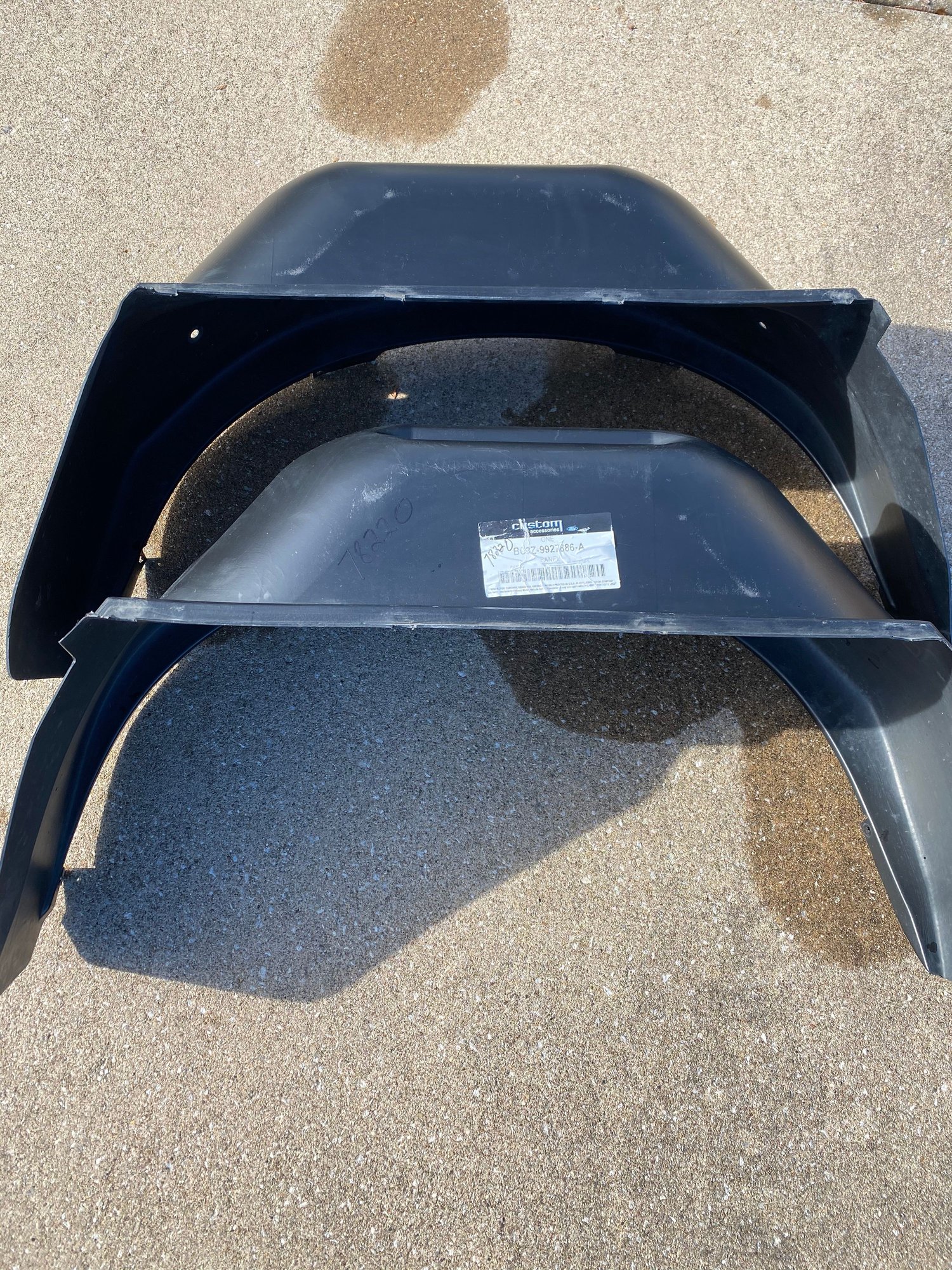 Rear Wheel well liners for 20102016 Ford F250 F350 SRW Ford Truck