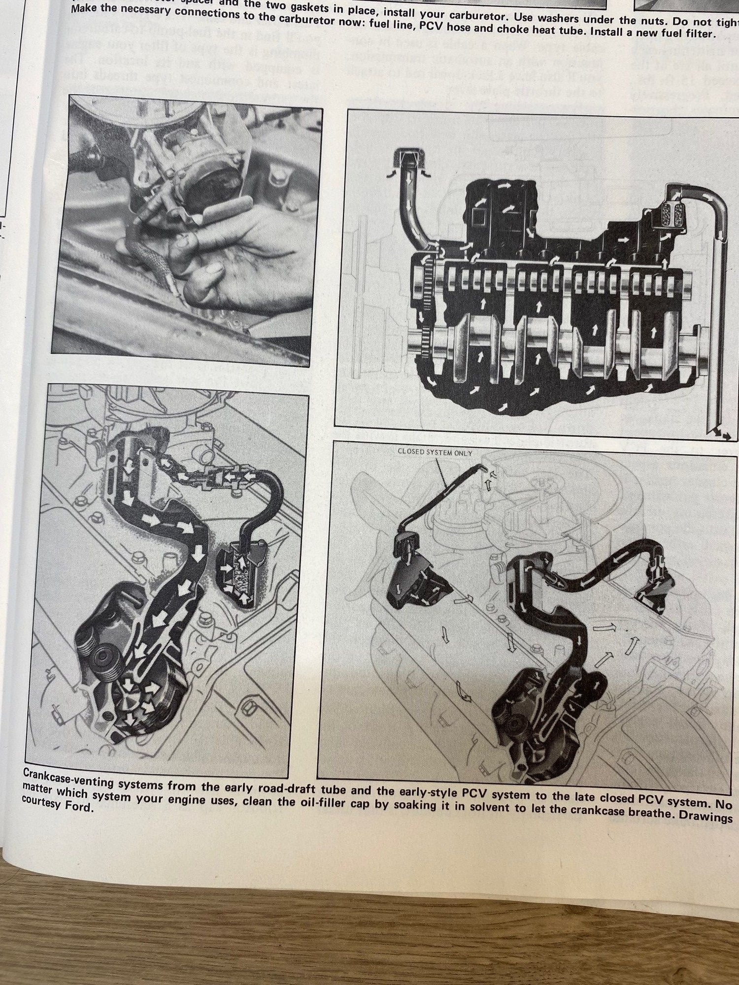 Ford PCV valve and Edelbrock intake/ carb Ford Truck Enthusiasts Forums