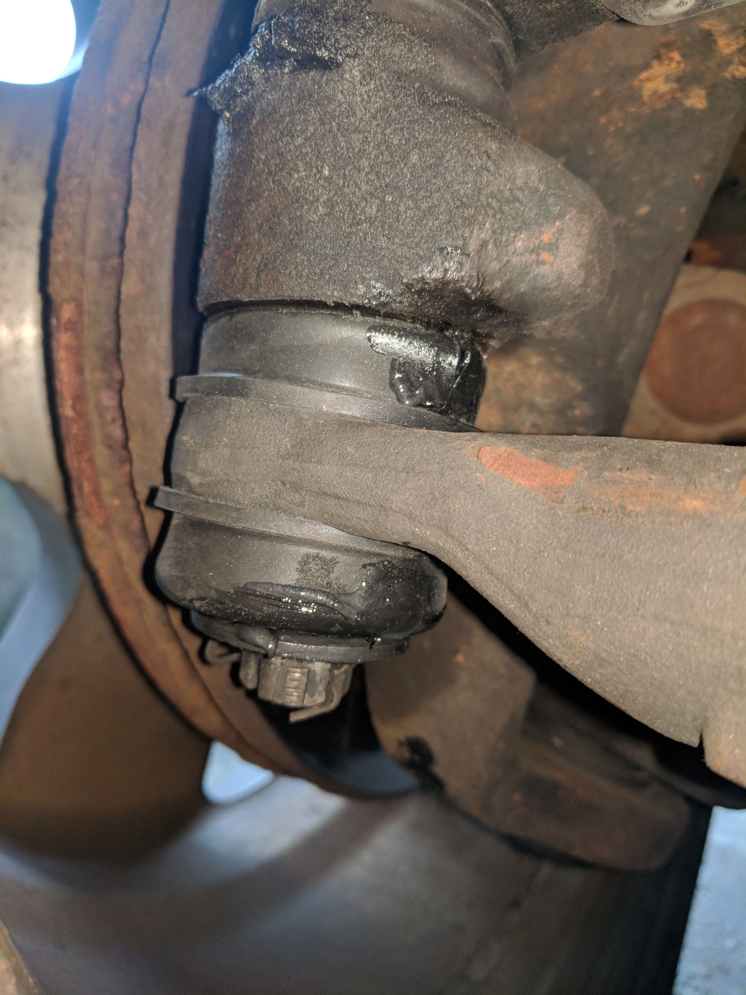 Xrf tie rod boots torn Ford Truck Enthusiasts Forums