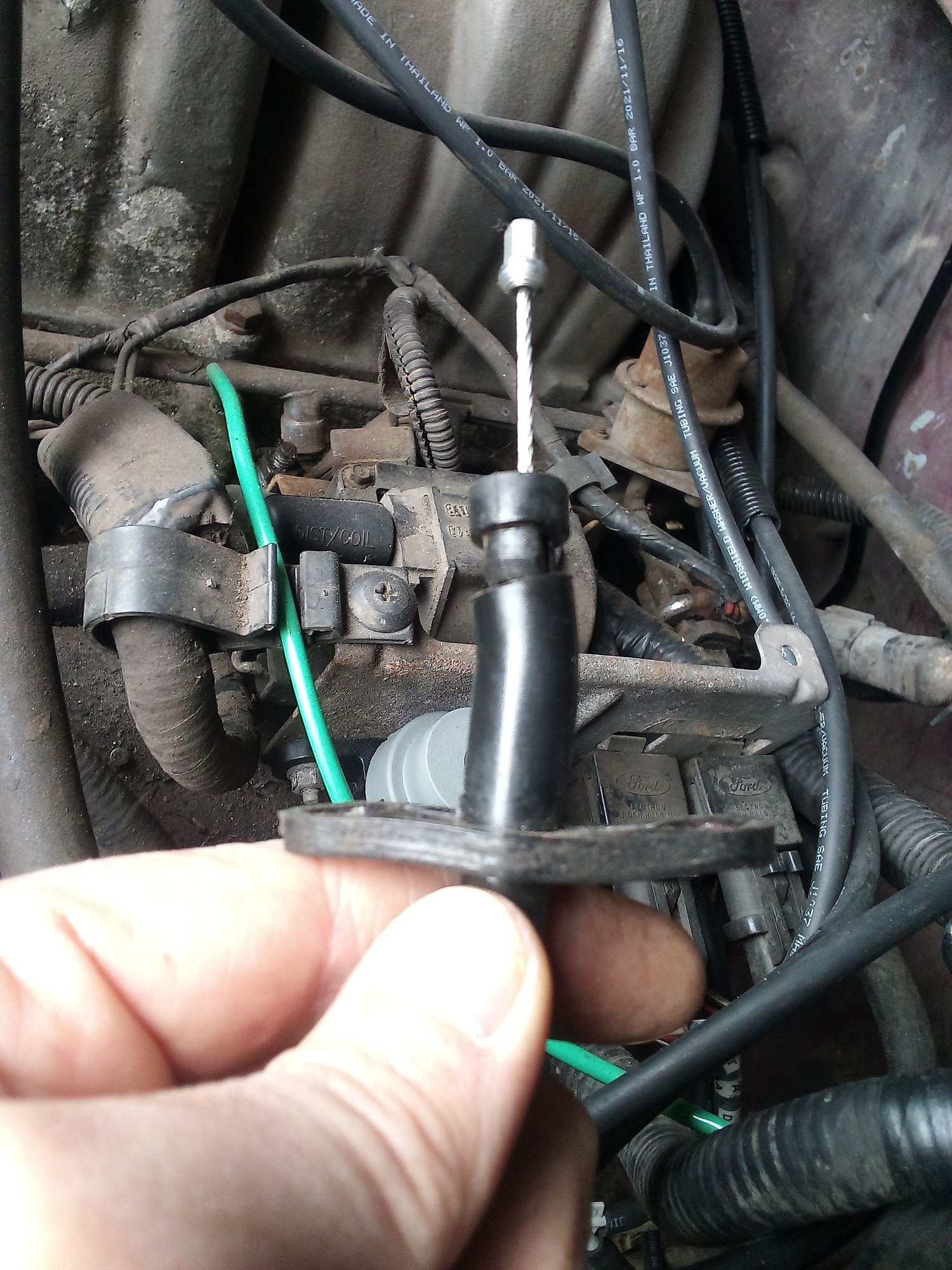 Solved the hanging idle while shifting problem. Ford Truck