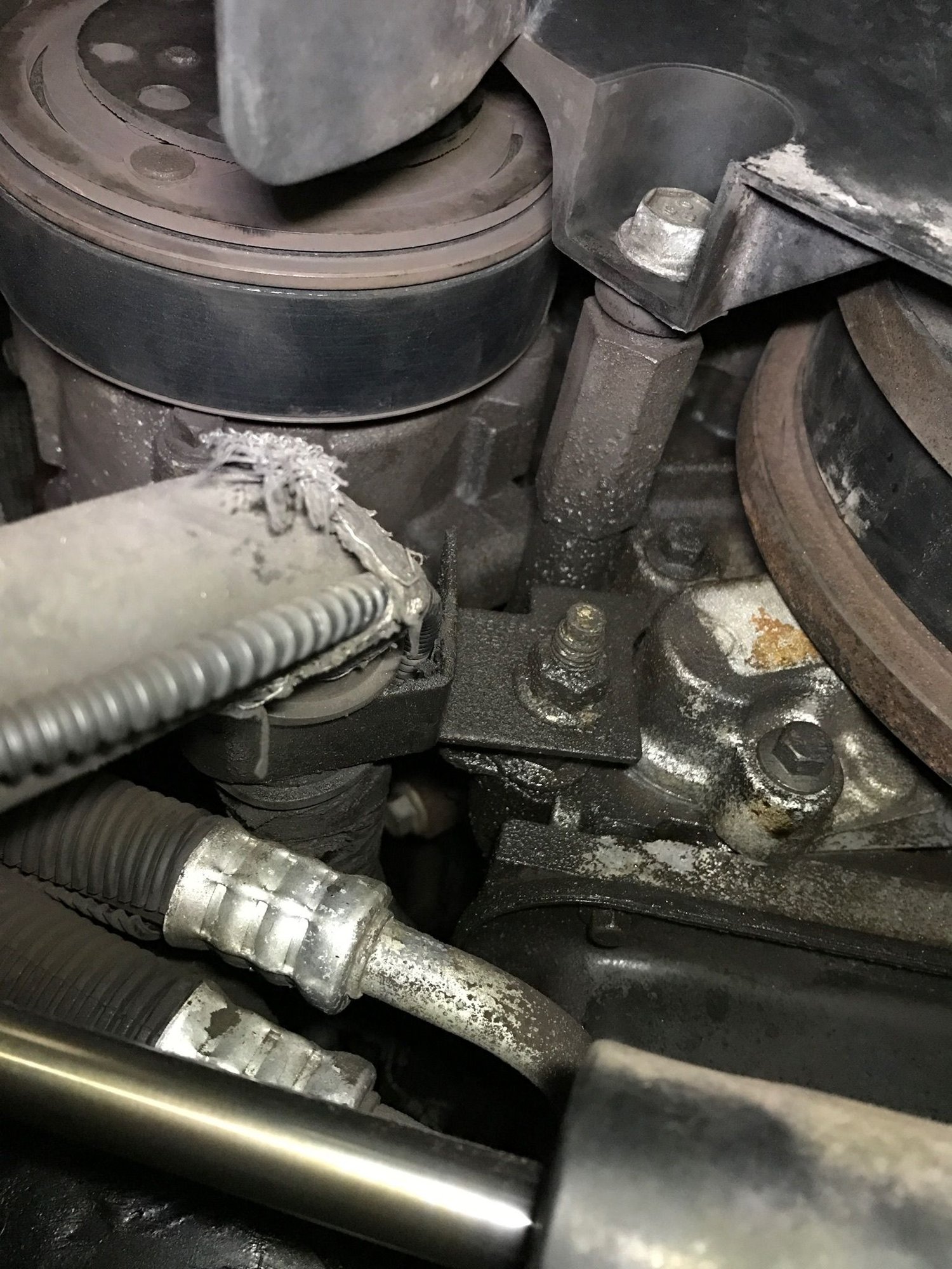 Cam sensor leaking, possibly crank leaking too? Ford Truck