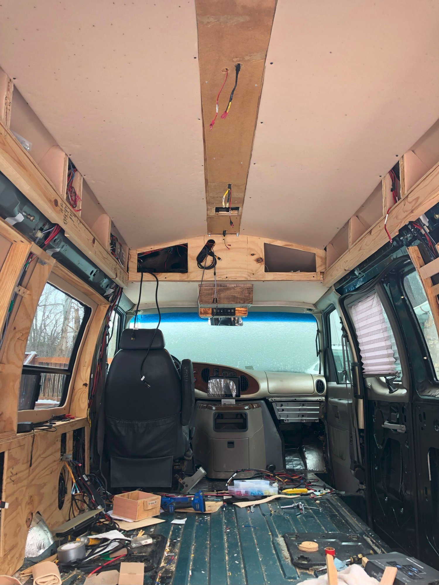 Both panels installed