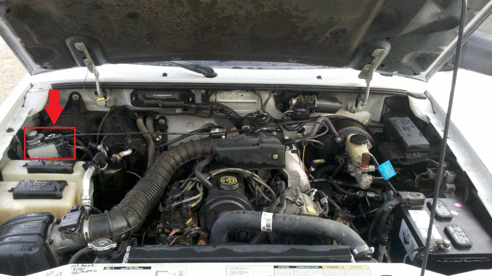 Please Identify This '97 Ranger Under Hood Part (Pic) (Edit: Cruise ...