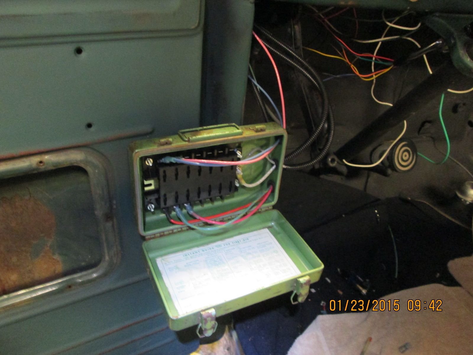 Looking for some wiring harness installation pictures - Ford Truck