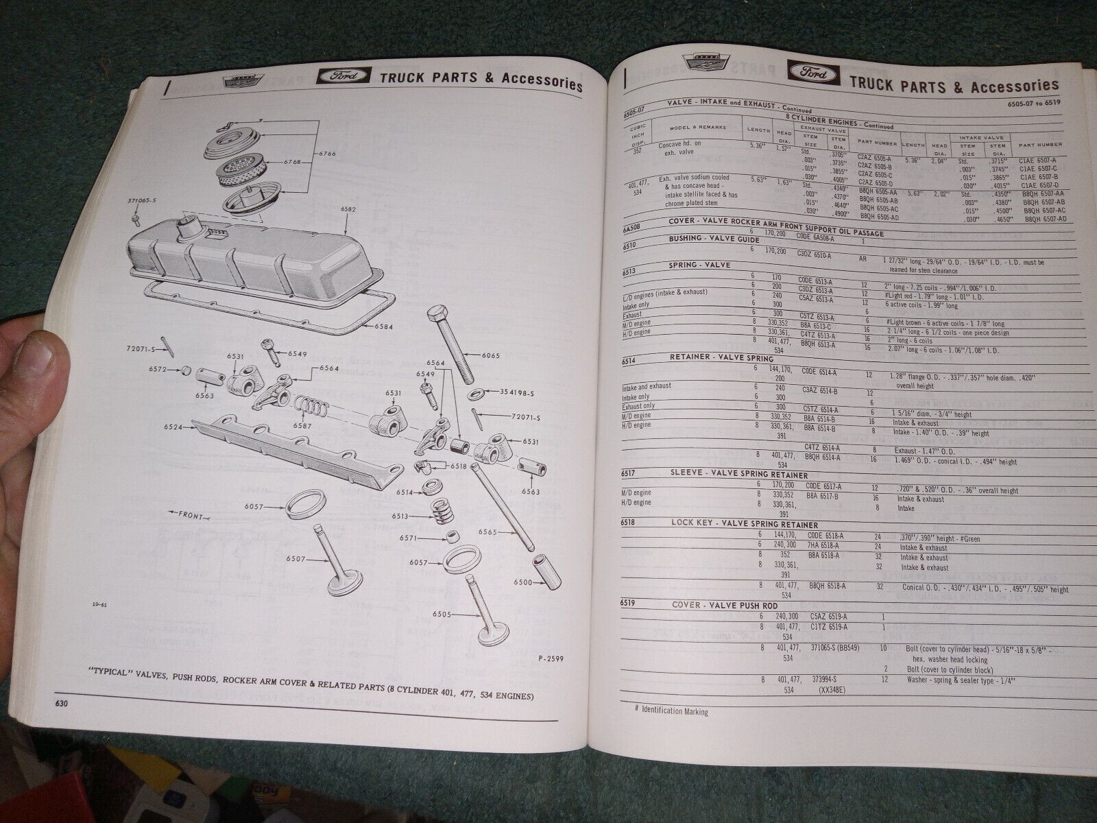 Question 1965 Ford Truck Parts and Accessories Catalog Ford Truck