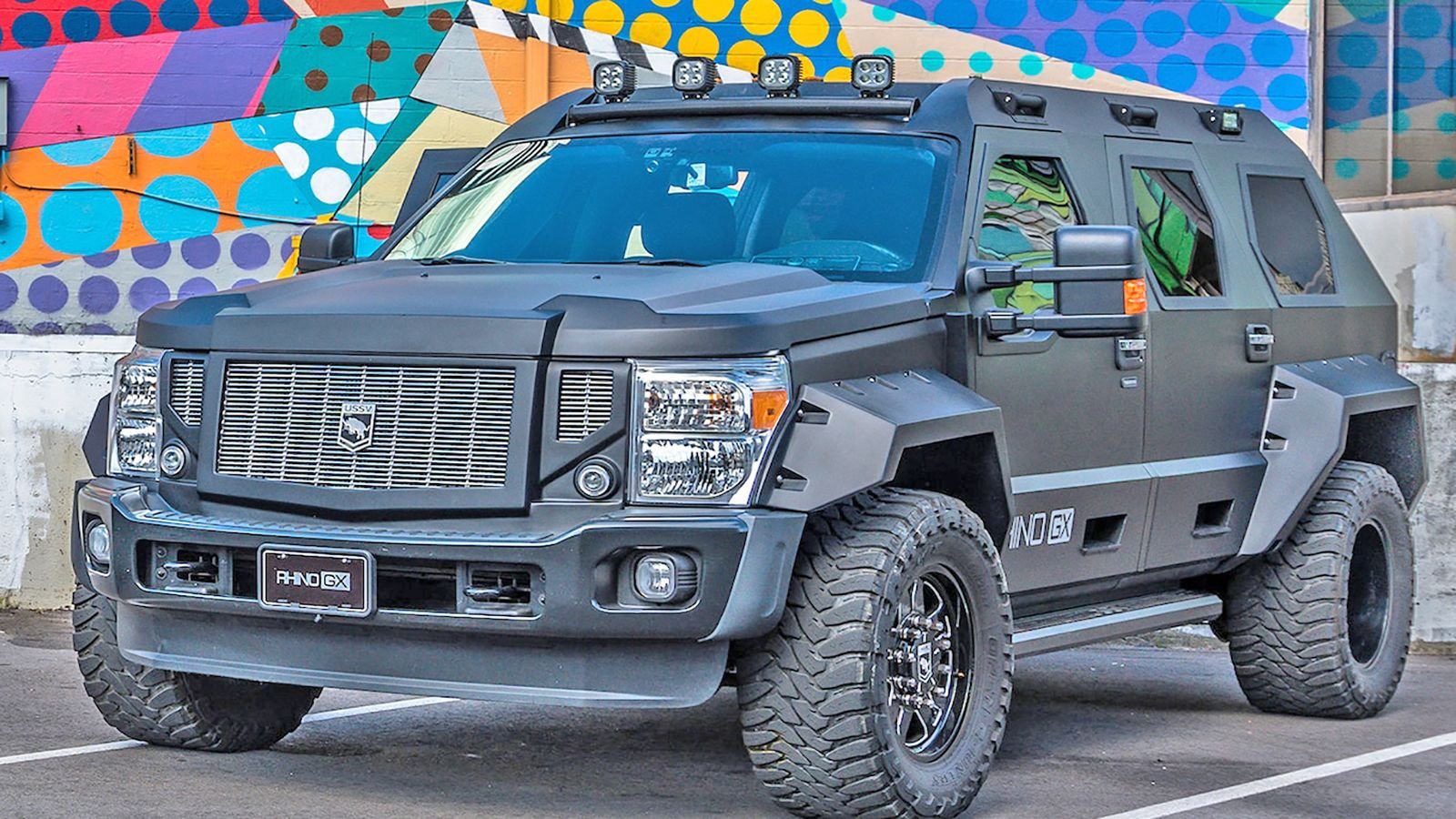 USSV Rhino GX is a Bulletproof Rebodied F-450 - Ford Truck Enthusiasts