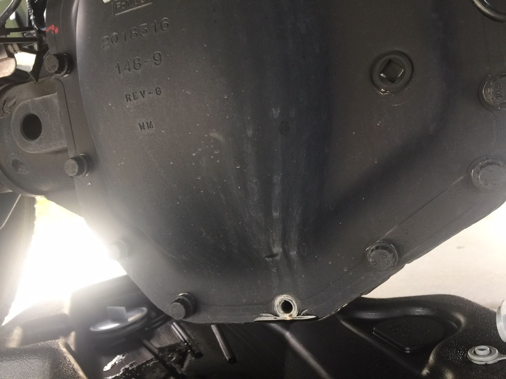 Front and rear diff covers with drain and fill plugs? Ford Truck