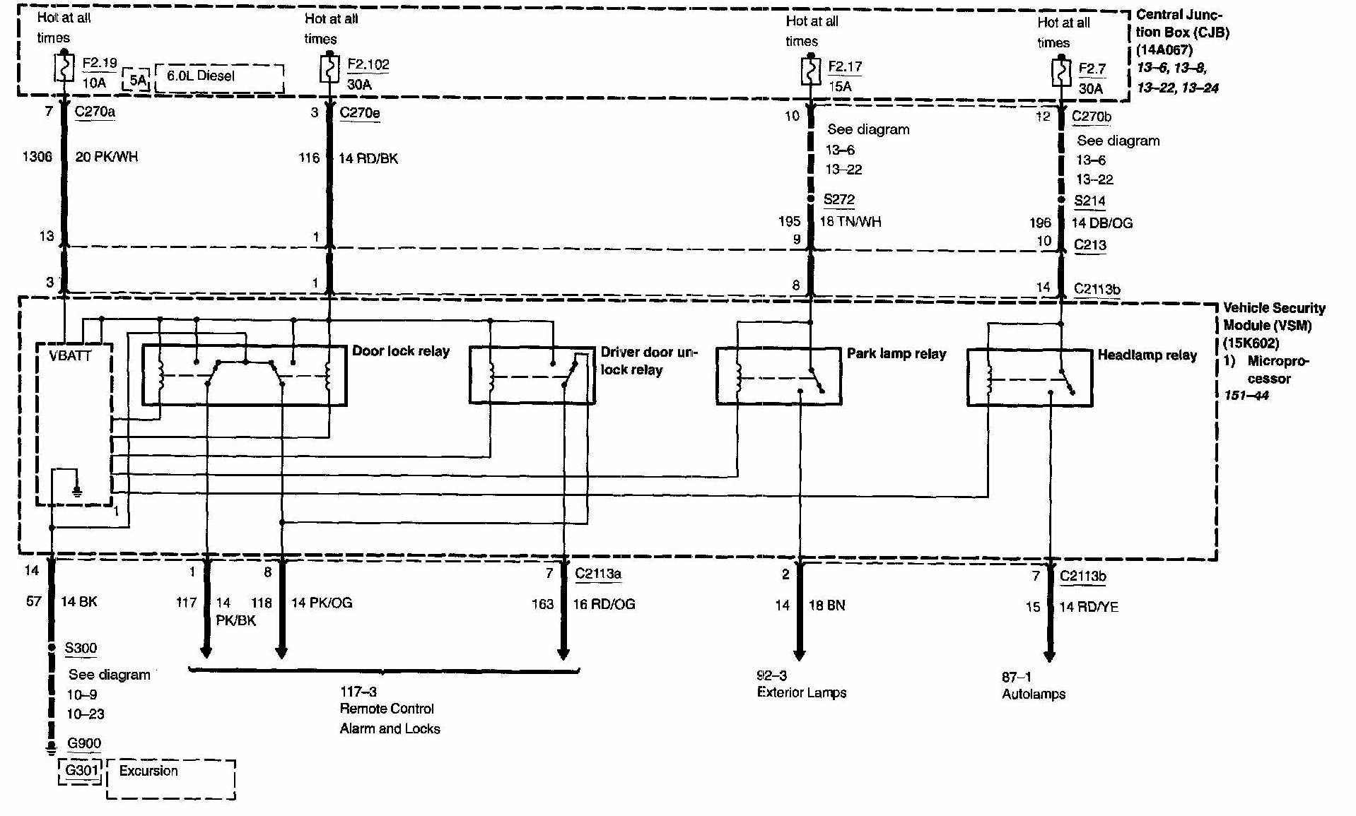 Fuses blowing... very strange!! MS paint diagram - Ford Truck