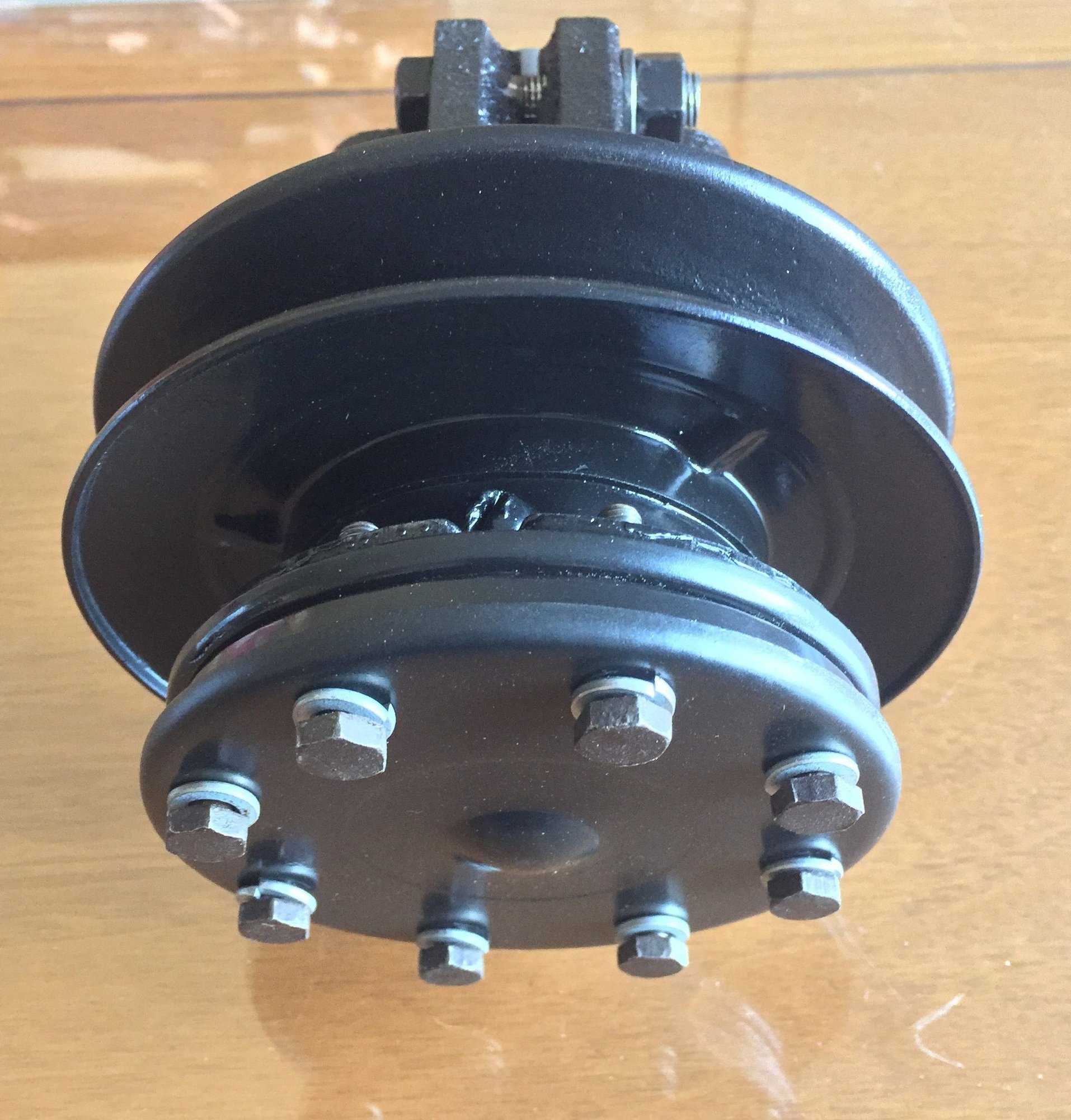 Ford Flathead Fan Hub/Pulley custom roller bearing design 194852 truck