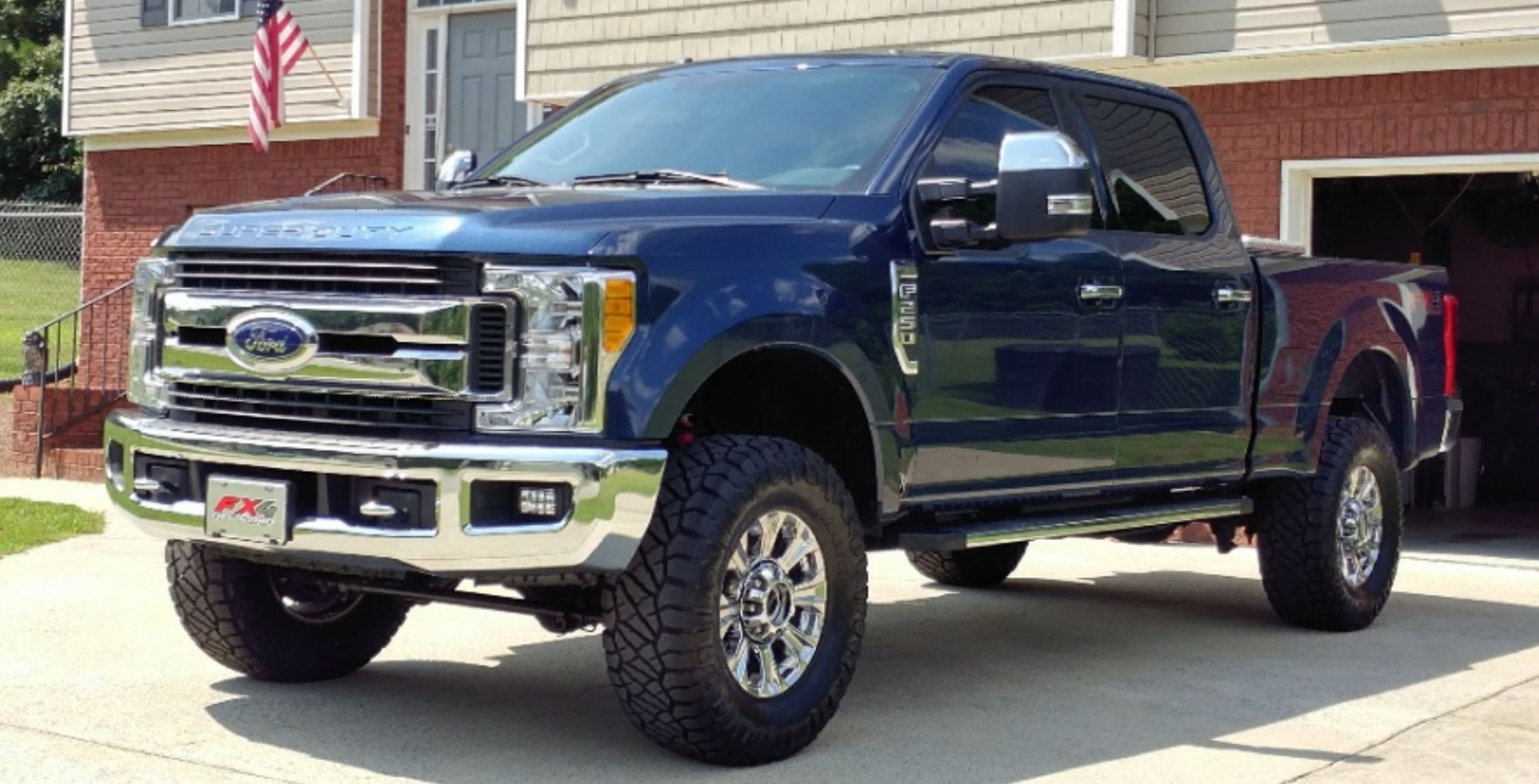 2017 F250 Chrome Package